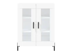 Aparador blanco 69,5x34x90 cm madera de ingeniería