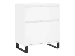 Aparador Blanco 60x35x70 cm Madera de Ingeniería