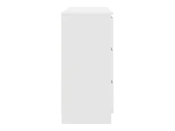 Aparador blanco 100x35x76 cm madera de ingeniería