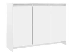 Aparador Blanco 102x33x75 cm Madera de Ingeniería