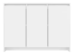 Aparador Blanco 102x33x75 cm Madera de Ingeniería