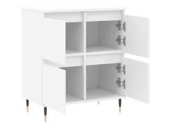 Aparador Blanco 60x35x70 cm Madera de Ingeniería