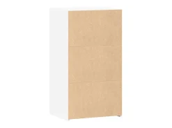 Aparador blanco 50x42,5x93 cm madera contrachapada