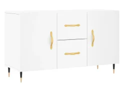 Aparador blanco 100x36x60 cm madera de ingeniería