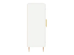 Aparador blanco 69,5x34x90 cm madera de ingeniería