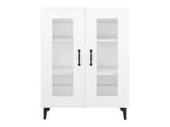 Aparador blanco 69,5x34x90 cm madera de ingeniería