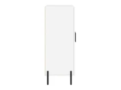 Aparador blanco 69,5x34x90 cm madera de ingeniería