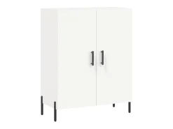 Aparador blanco 69,5x34x90 cm madera de ingeniería