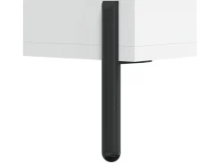 Aparador blanco 69,5x34x90 cm madera de ingeniería