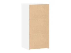 Aparador blanco 45x42,5x93 cm madera contrachapada