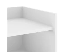 Aparador blanco 73,5x35x75 cm madera de ingeniería