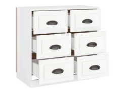 Aparador blanco 70x35,5x67,5 cm madera de ingeniería