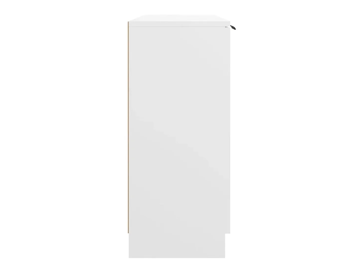 Aparador Blanco 90,5x30x70 cm Madera de Ingeniería