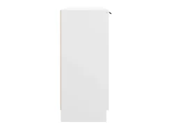 Aparador Blanco 90,5x30x70 cm Madera de Ingeniería