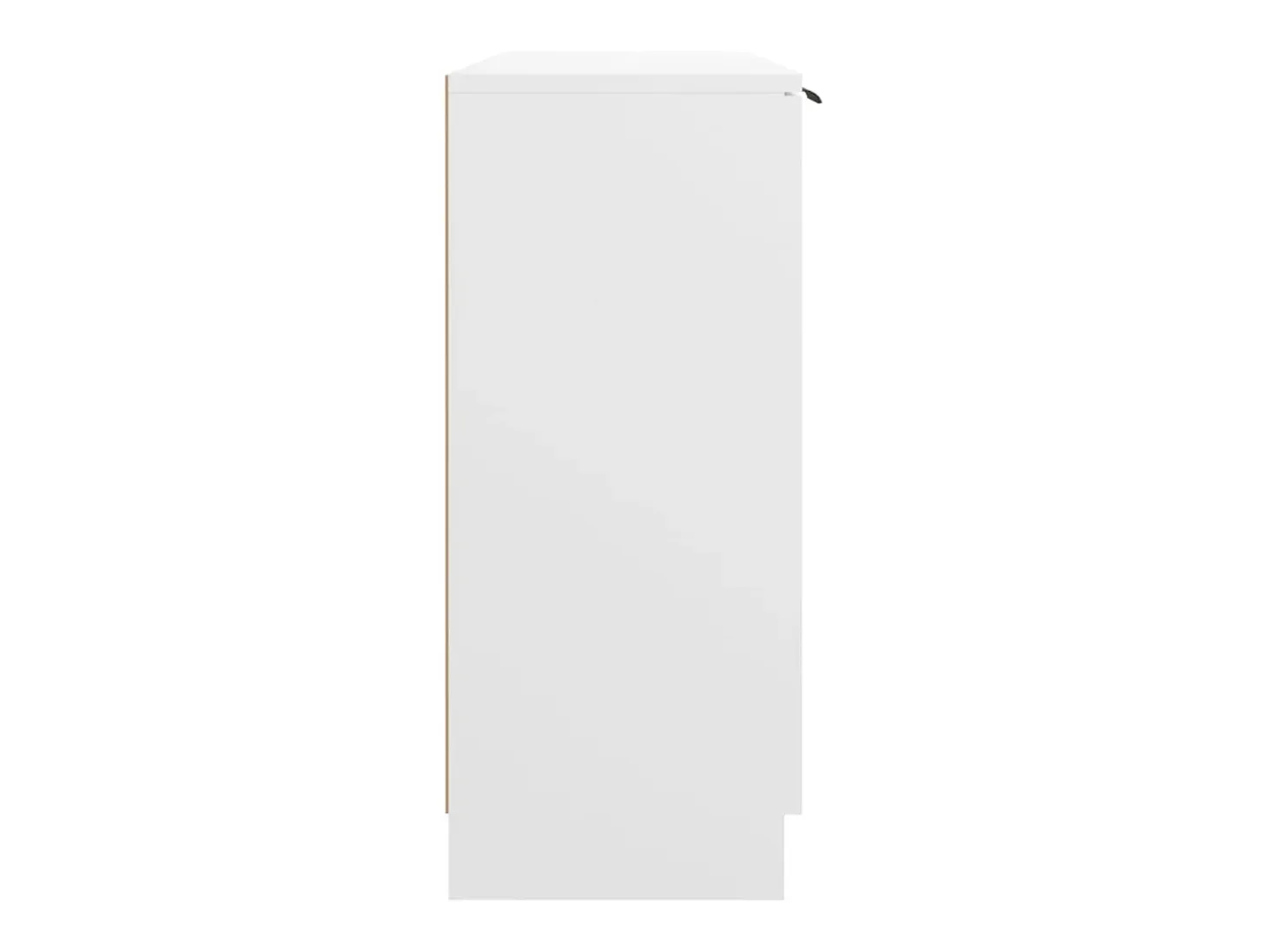 Aparador Blanco 90,5x30x70 cm Madera de Ingeniería