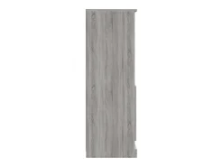 Aparador buffet cómoda armario mueble organizador cocina salón salón alto Sonoma 60 x 35,5 x 103,5 cm madera contrachapada gris 02_0035378