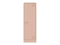 Aparador buffet cómoda armario unidad de almacenamiento organizador cocina salón salón 34,5 x 39 x 107 cm acero Rosa 02_0036199