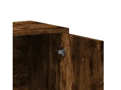 Aparador buffet cómoda armario mueble organizador cocina salón salón juego de 2 60 x 31 x 70 cm madera contrachapada marrón 02_0036739