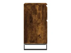 Aparador buffet cómoda armario mueble organizador cocina salón salón juego de 2 40 x 35 x 70 cm madera contrachapada marrón 02_0036726