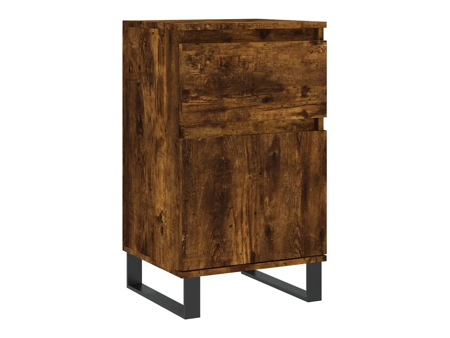 Aparador buffet cómoda armario mueble organizador cocina salón salón juego de 2 40 x 35 x 70 cm madera contrachapada marrón 02_0036726