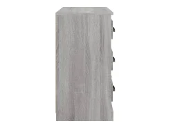 Aparador buffet cómoda armario unidad de almacenamiento organizador cocina salón salonsonoma 70 x 35,5 x 67,5 cm madera contrachapada gris 02_0036515
