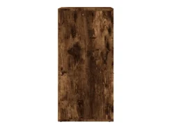 Aparador buffet cómoda armario mueble organizador cocina salón salón juego de 2 60 x 39 x 80 cm madera contrachapada marrón 02_0036747
