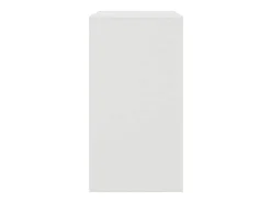 Aparador buffet cómoda armario mueble organizador cocina salón salón 67 x 39 x 73 cm acero blanco 02_0030386