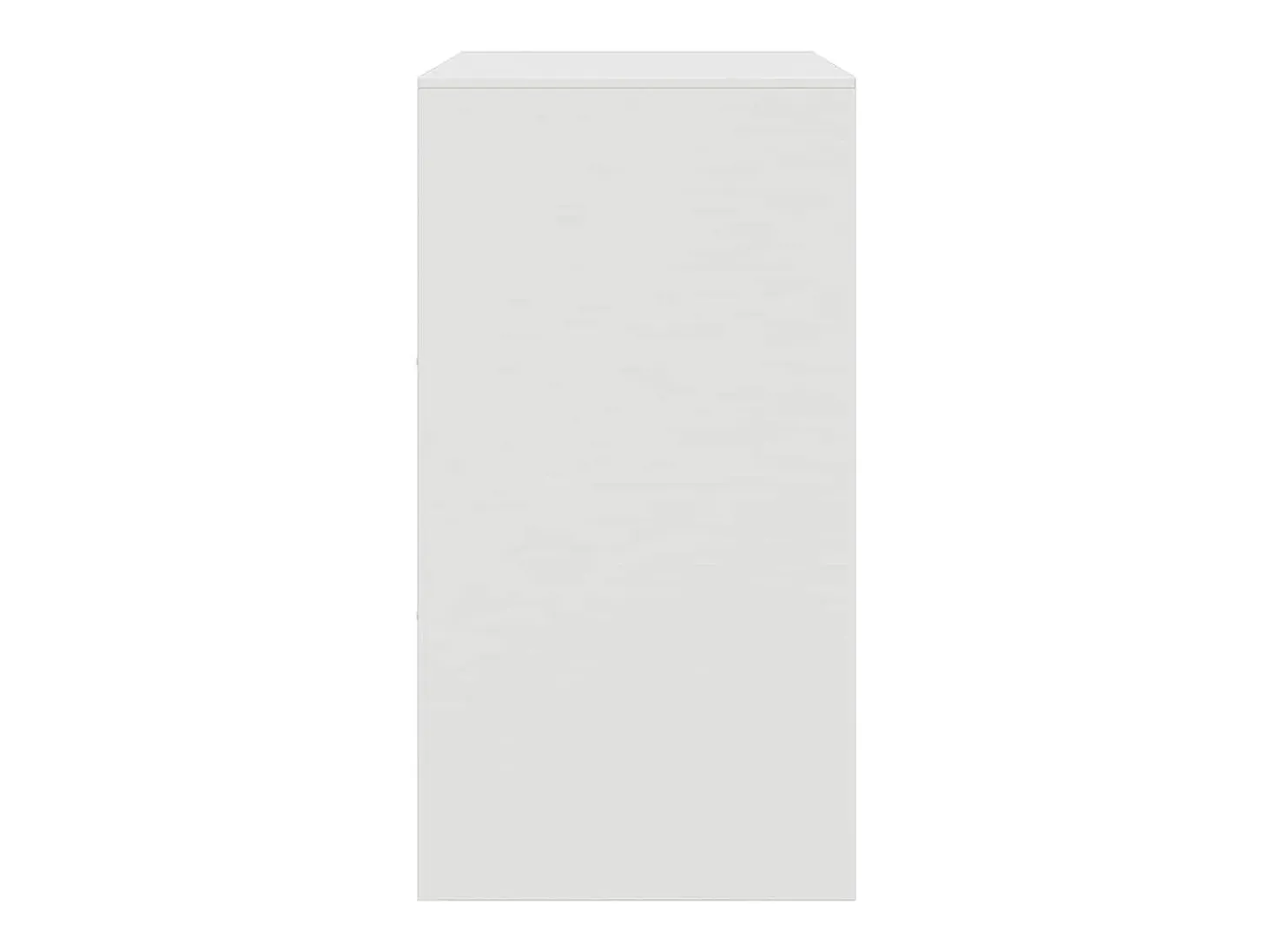 Aparador buffet cómoda armario mueble organizador cocina salón salón 67 x 39 x 73 cm acero blanco 02_0030386
