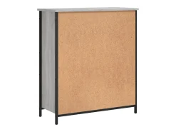 Aparador buffet cómoda armario unidad de almacenamiento organizador cocina salón salonsonoma 70 x 30 x 80 cm madera contrachapada gris 02_0036501