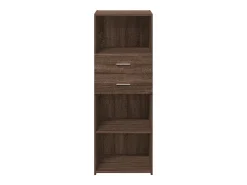 Aparador buffet cómoda armario mueble organizador cocina salón salón alto 45 x 42,5 x 124 cm madera contrachapada marrón 02_0033720