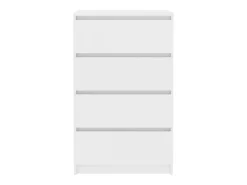 Aparador buffet cómoda armario mueble organizador cocina salón salón 60 x 35 x 98,5 cm madera contrachapada blanco 02_0030374