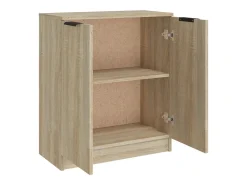Aparador buffet cómoda armario unidad de almacenamiento organizador cocina salón salón Sonoma 60 x 30 x 70 cm madera contrachapada marrón 02_0031583