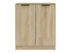 Aparador buffet cómoda armario unidad de almacenamiento organizador cocina salón salón Sonoma 60 x 30 x 70 cm madera contrachapada marrón 02_0031583