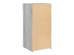 Aparador buffet cómoda armario unidad de almacenamiento organizador cocina salón salón Sonoma 45 x 42,5 x 93 cm madera contrachapada gris 02_0036368