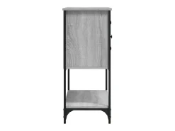 Aparador buffet cómoda armario unidad de almacenamiento organizador cocina salón salonsonoma 100 x 36 x 85 cm madera contrachapada gris 02_0036262