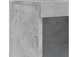 Aparador buffet cómoda armario mueble organizador cocina salón salón con luces LED 41 x 37 x 100 cm gris 02_0029997