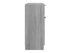 Aparador buffet cómoda armario unidad de almacenamiento organizador cocina salón salonsonoma 60 x 30 x 70 cm madera contrachapada gris 02_0036378