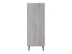 Aparador buffet cómoda armario unidad de almacenamiento organizador cocina salón salón Sonoma 34,5 x 32,5 x 90 cm madera contrachapada gris 02_0036295