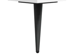 Aparador buffet cómoda armario mueble organizador cocina salón salón 34,5 x 34 x 90 cm madera contrachapada blanco 02_0030266