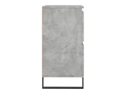 Aparador buffet cómoda armario mueble organizador cocina salón salón 3 piezas madera contrachapada gris 02_0037140