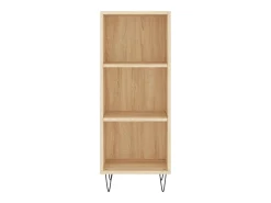 Aparador buffet cómoda armario unidad de almacenamiento organizador cocina salón salón Sonoma 34,5 x 32,5 x 90 cm madera contrachapada marrón 02_0031510