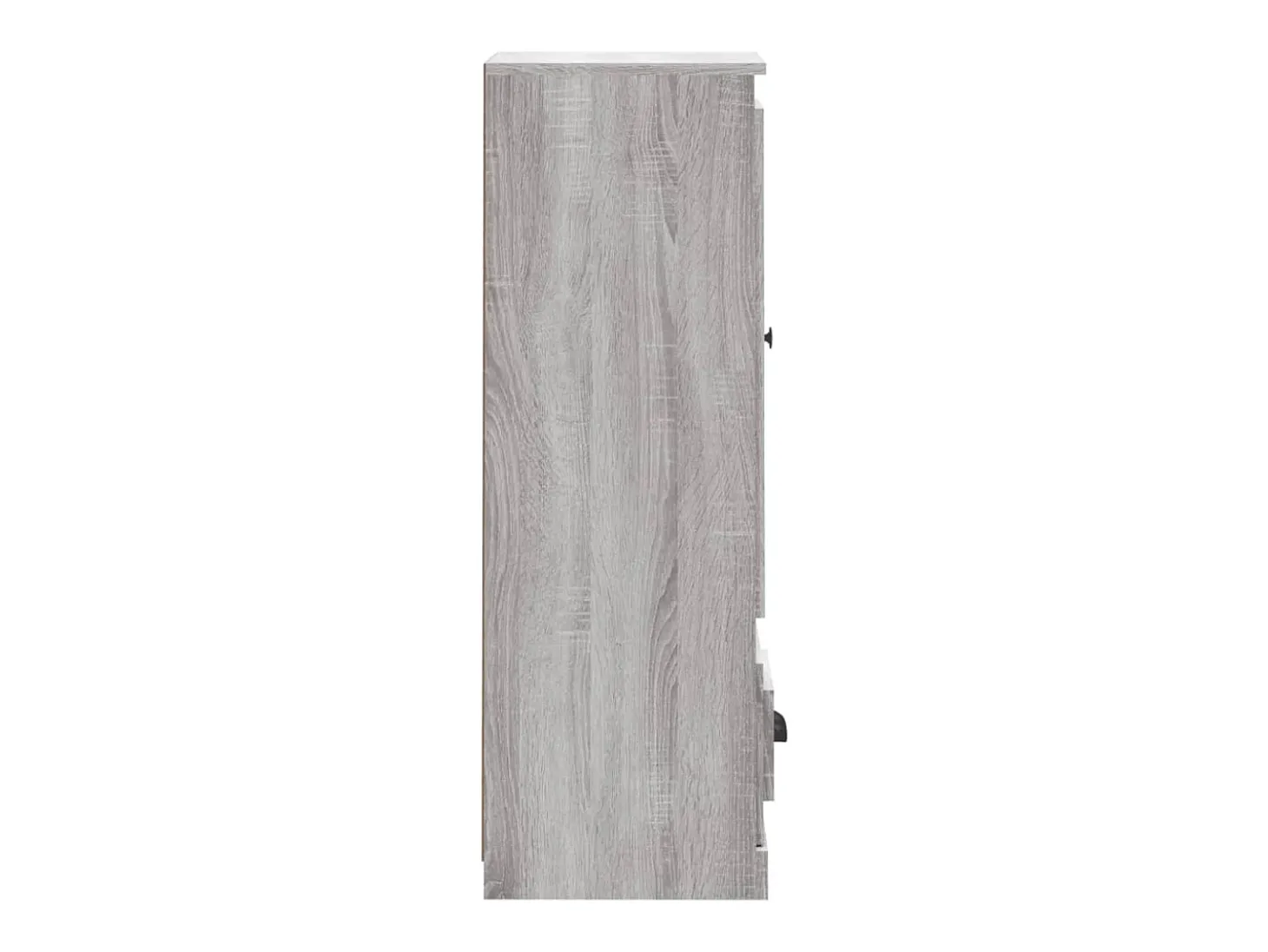 Aparador buffet cómoda armario mueble organizador cocina salón salón alto sonoma 36 x 35,5 x 103,5 cm madera contrachapada gris 02_0035354