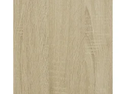 Aparador buffet cómoda armario unidad de almacenamiento organizador cocina salón salón juego de 2 sonoma 60 x 39 x 80 cm marrón madera contrachapada 02_0036822