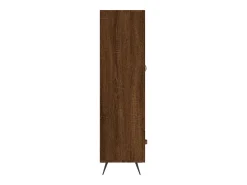 Aparador buffet cómoda armario mueble organizador cocina salón salón alto 69,5 x 31 x 115 cm madera contrachapada marrón 02_0033758