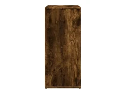 Aparador buffet cómoda armario mueble organizador cocina salón salón juego de 2 60 x 31 x 70 cm madera contrachapada marrón 02_0036740