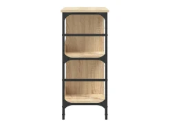 Aparador buffet cómoda armario unidad de almacenamiento organizador cocina salón salón Sonoma 102 x 32 x 73,5 cm madera contrachapada marrón 02_0031478