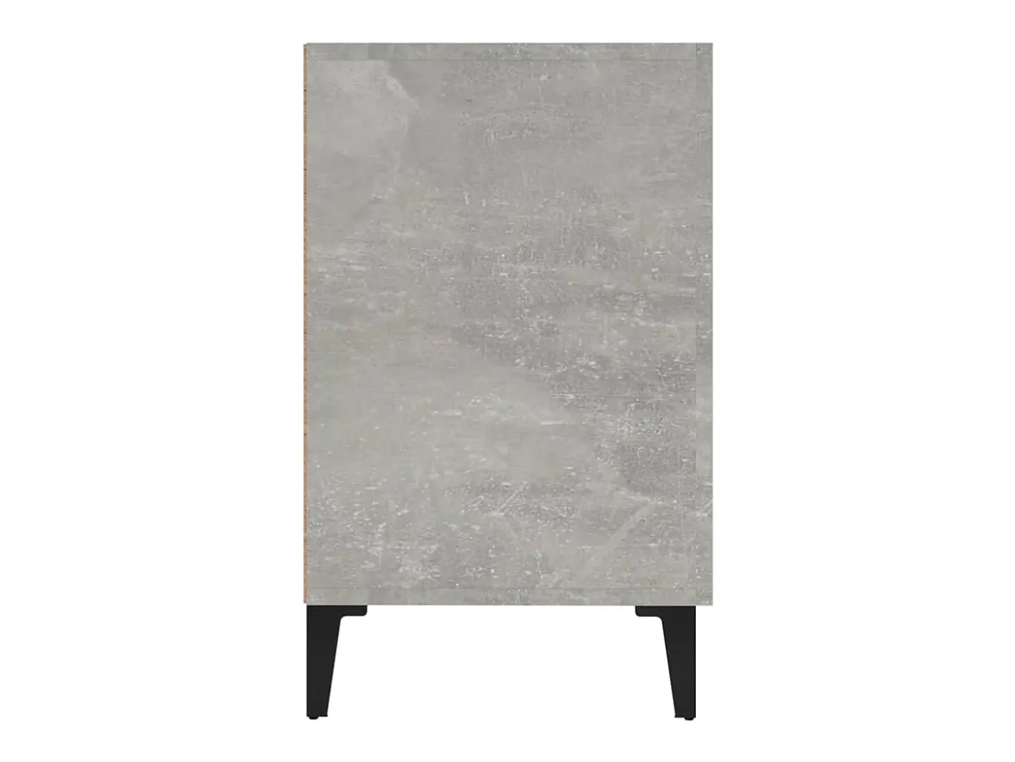 Aparador buffet cómoda armario unidad de almacenamiento organizador cocina salón salón 100 x 36 x 60 cm madera contrachapada gris 02_0031826