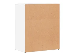 Aparador buffet cómoda armario mueble organizador cocina salón salón juego de 2 60 x 31 x 70 cm blanco madera contrachapada 02_0036674