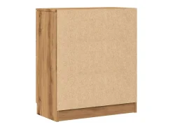 Aparador buffet cómoda armario unidad de almacenamiento organizador cocina salón sala de manualidades 60 x 30 x 70 cm madera contrachapada marrón 02_0030811
