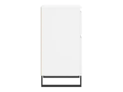 Aparador buffet cómoda armario mueble organizador cocina salón salón juego de 2 40 x 35 x 70 cm blanco madera contrachapada 02_0036661